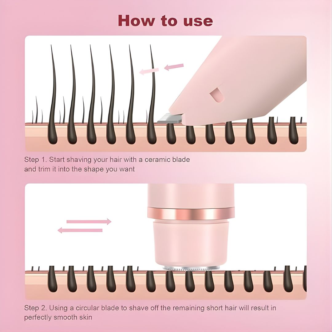 Double Head Electric Shaver